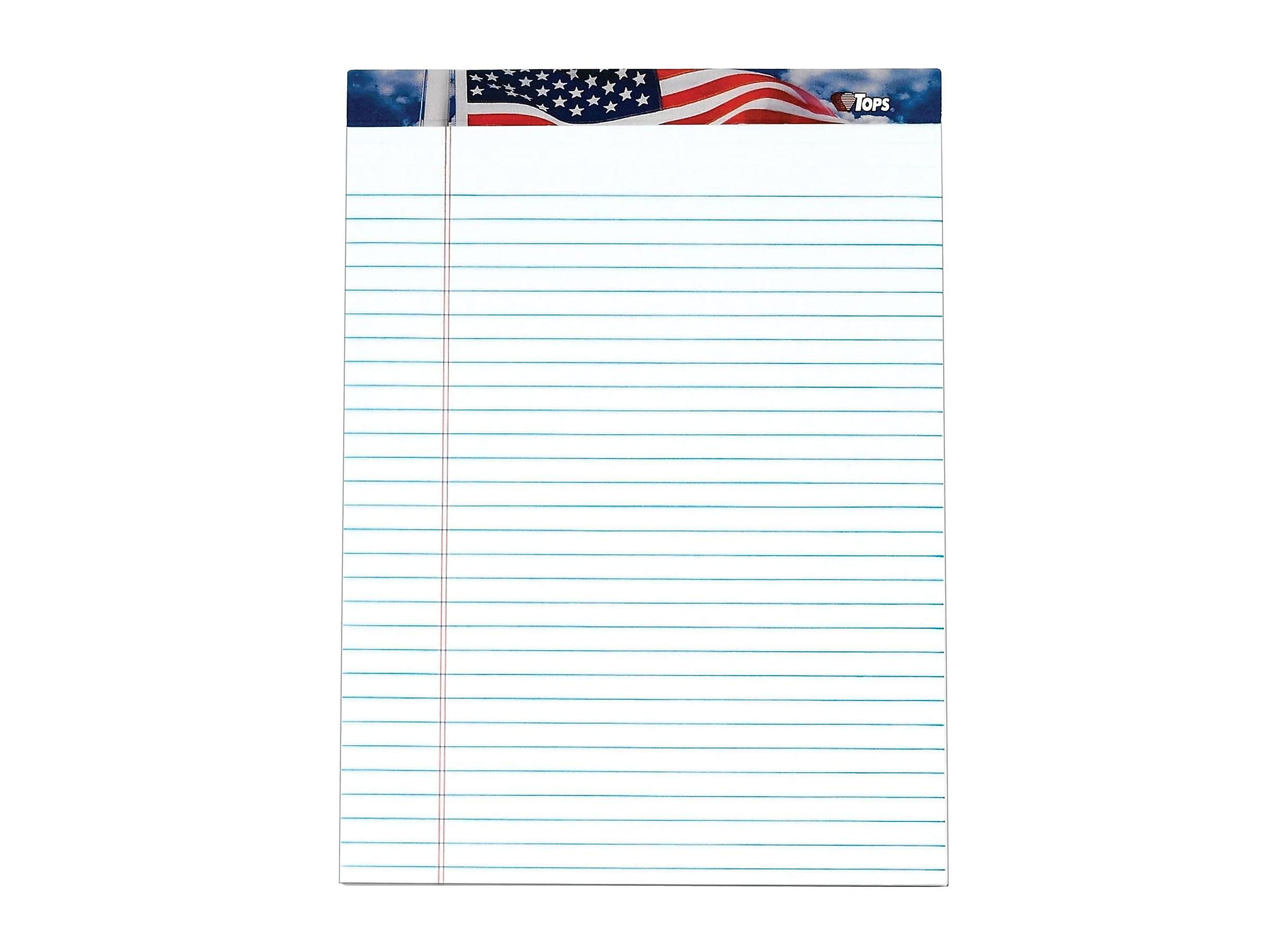 TOPS American Pride Notepads, 8.5