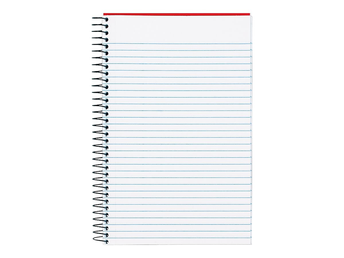 TOPS Classified Colors 1-Subject Notebooks, 5.5