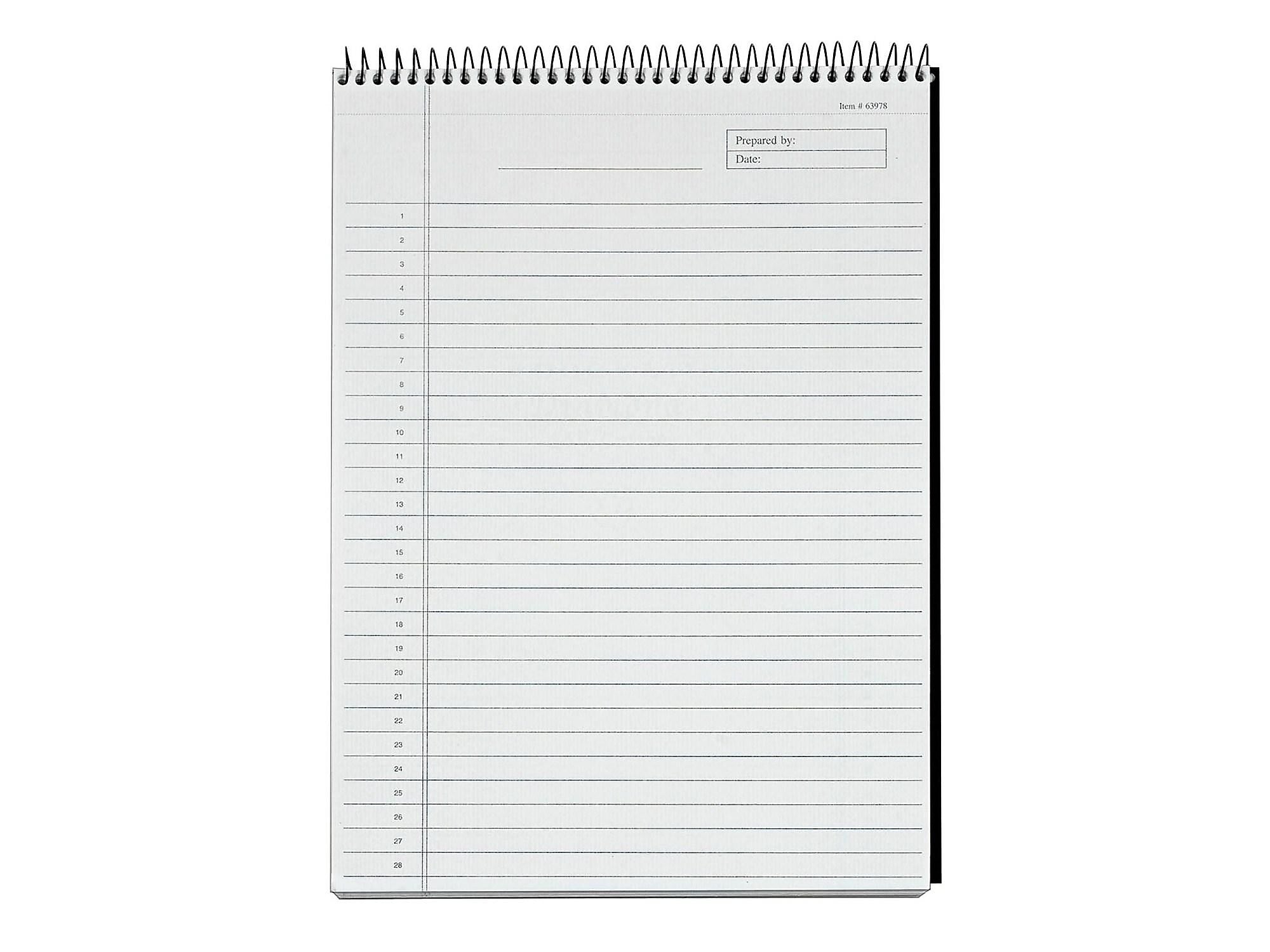 TOPS Docket Diamond Notepad, 8.5