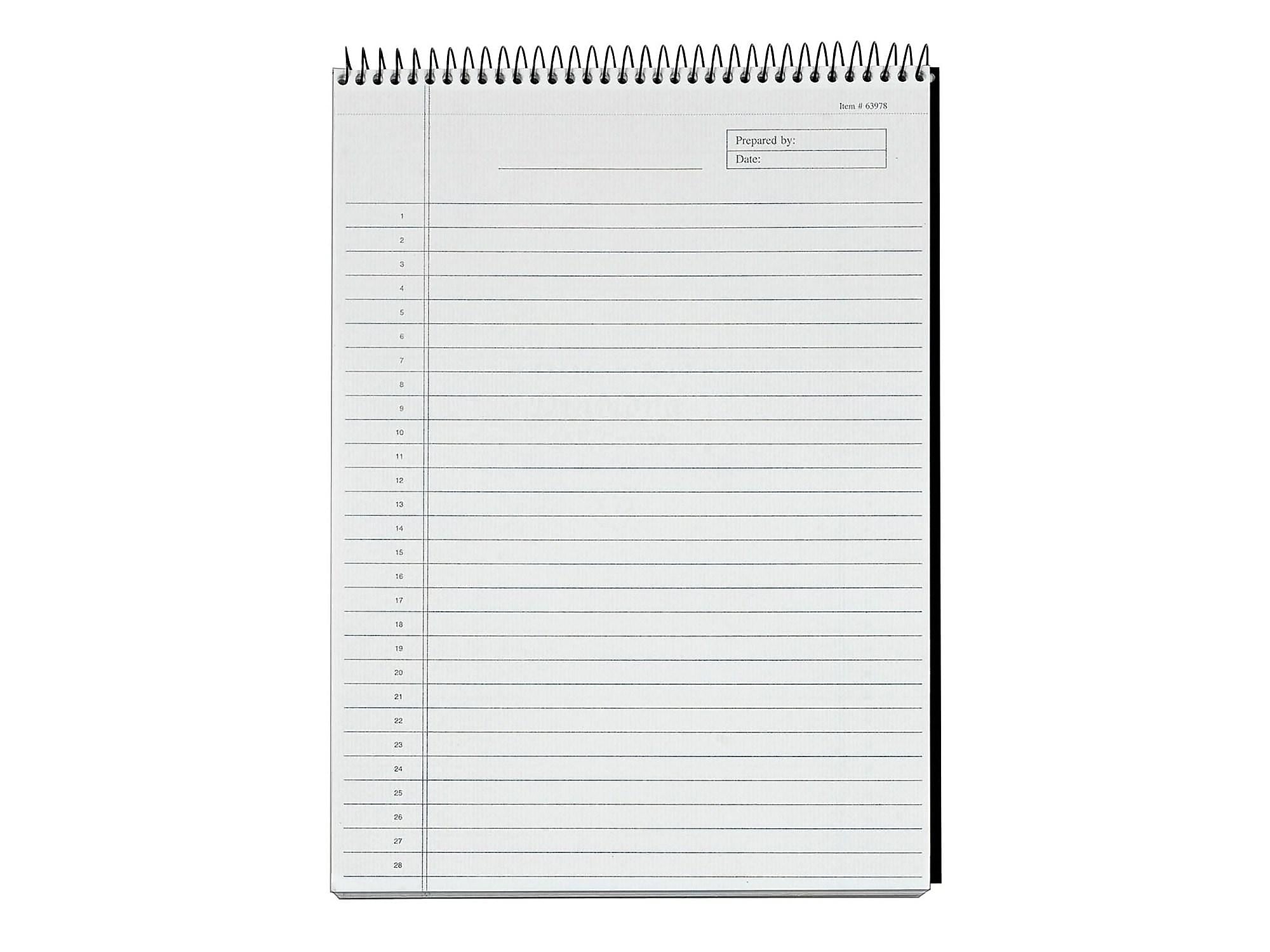 TOPS Docket Diamond Notepad, 8.5