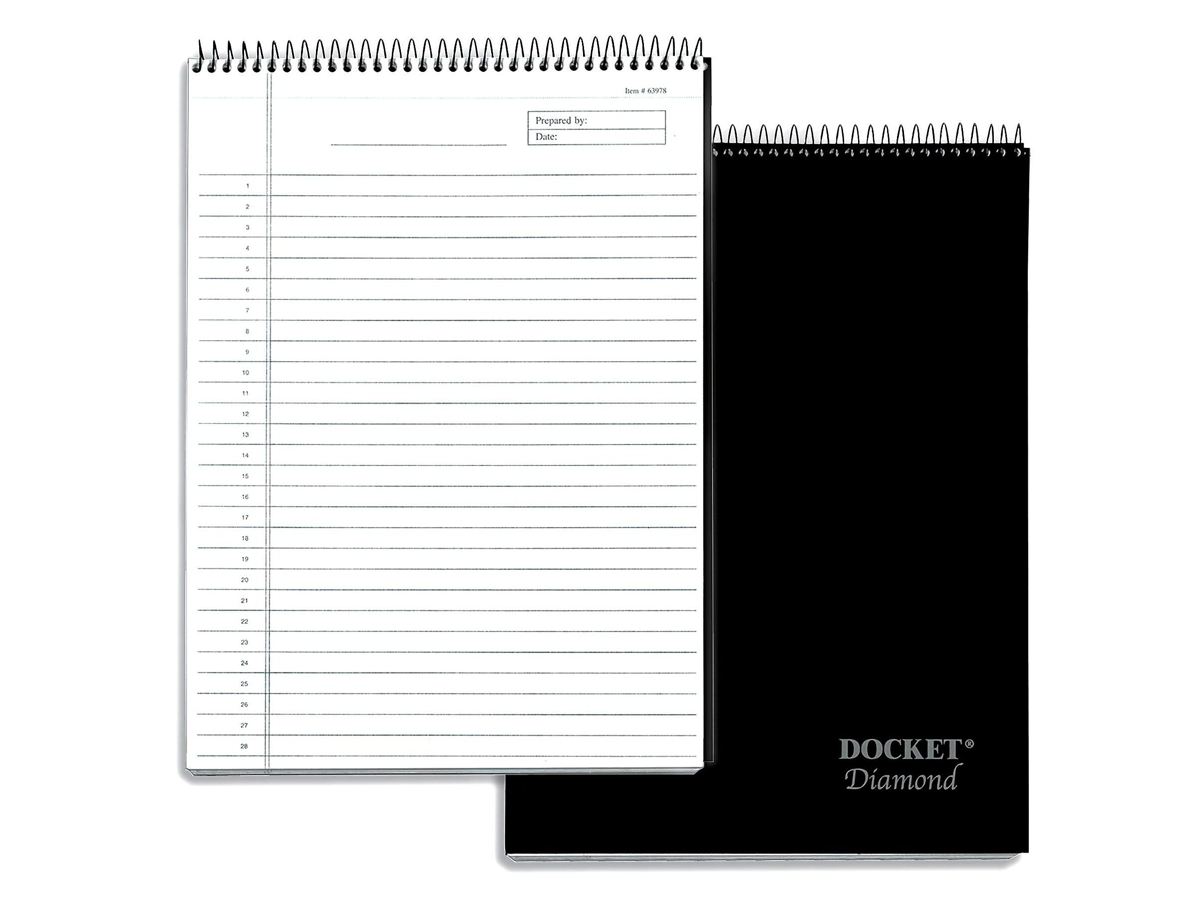 TOPS Docket Diamond Notepad, 8.5
