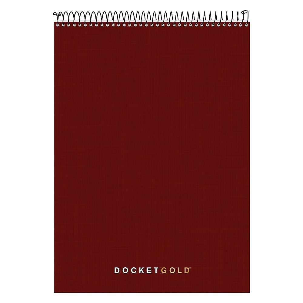 TOPS Docket Gold Notepad, 8.5