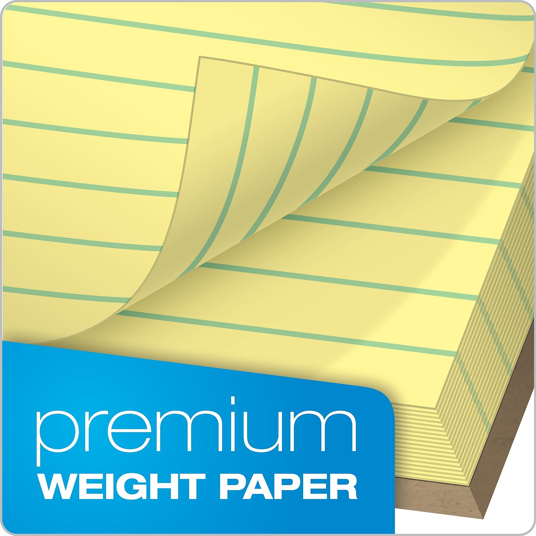 Tops Docket Gold Notepads, 5
