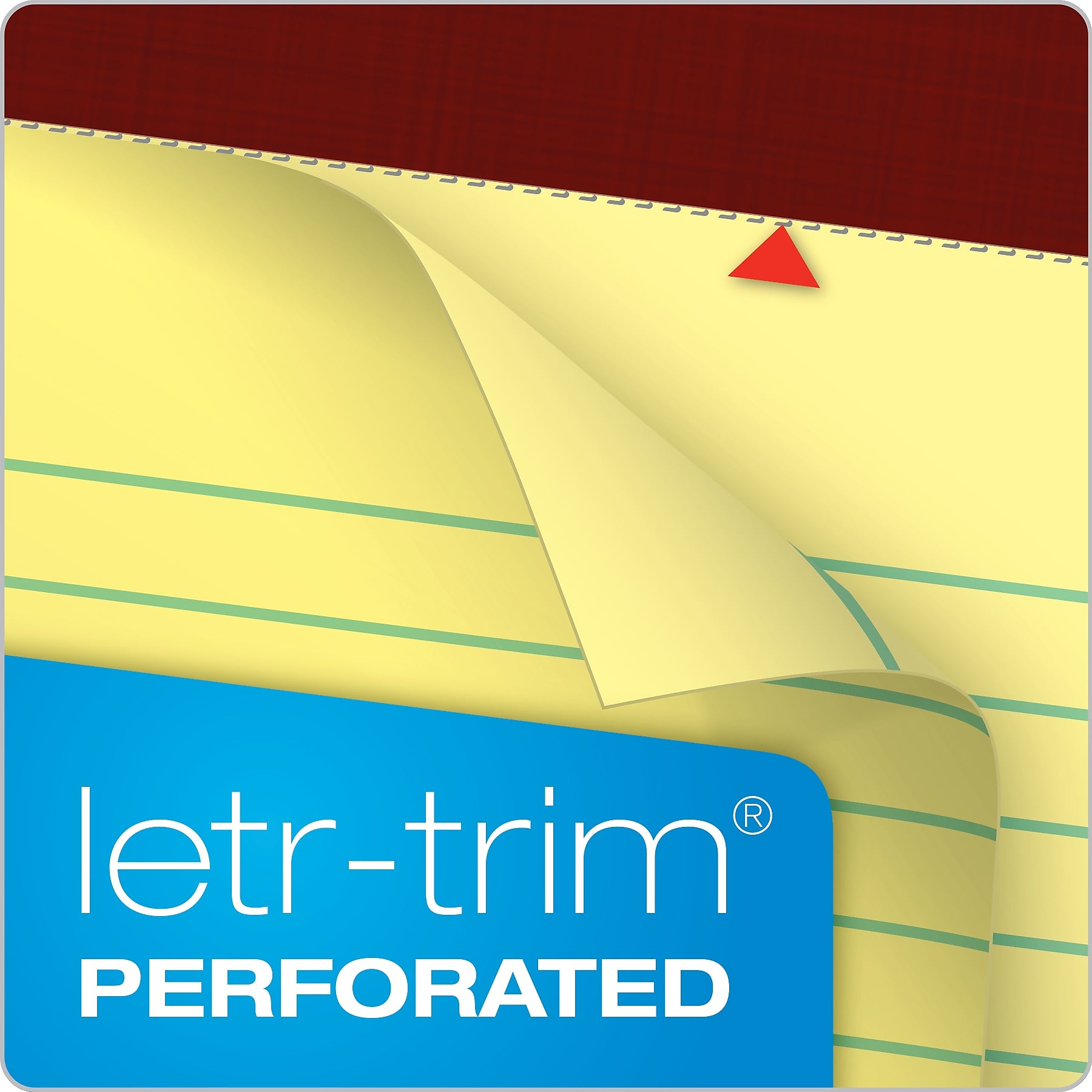 Tops Docket Gold Notepads, 5