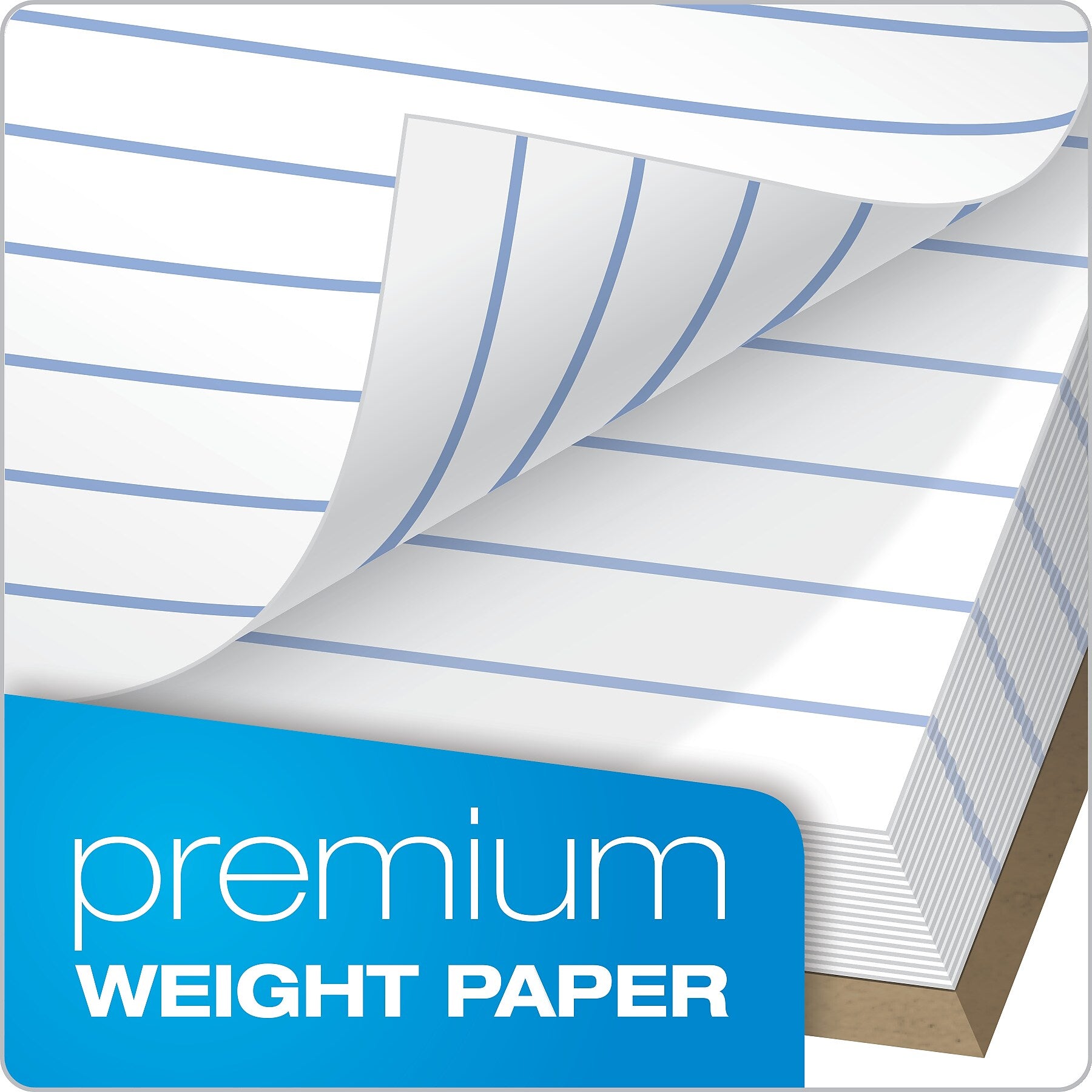 TOPS Docket Gold Notepads, 8.5