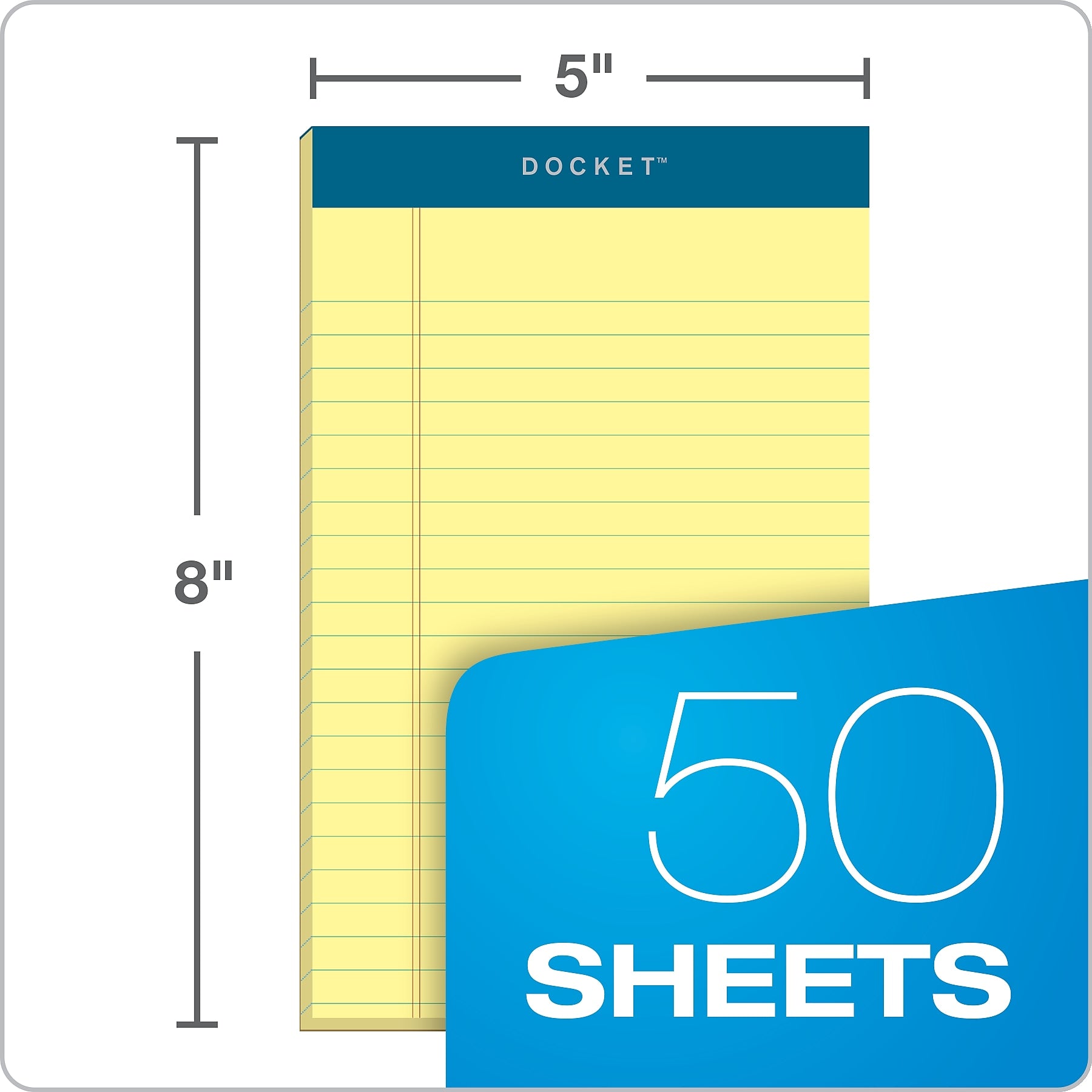 TOPS Docket Notepads, 5