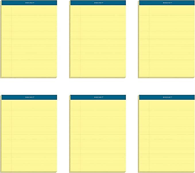 TOPS Docket Notepads, 8.5
