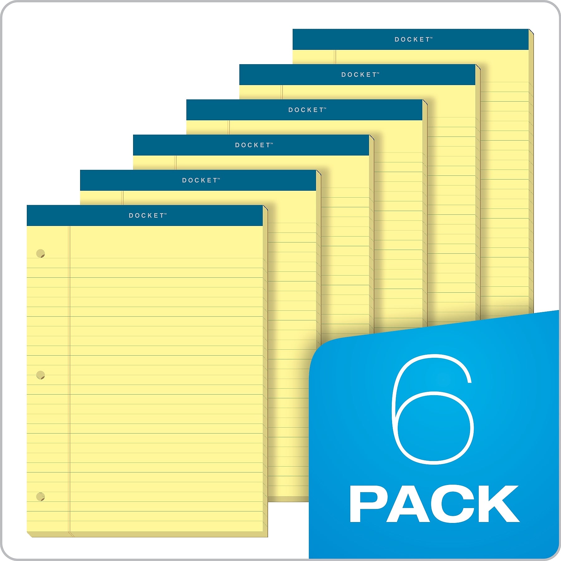 TOPS Docket Notepads, 8.5