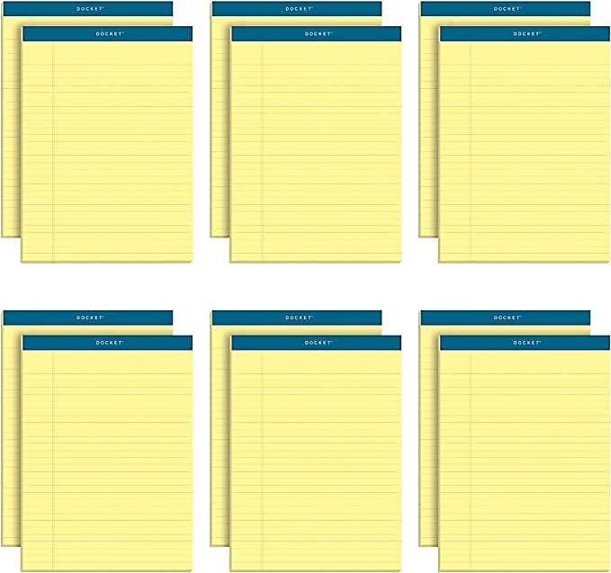 TOPS Docket Notepads, 8.5