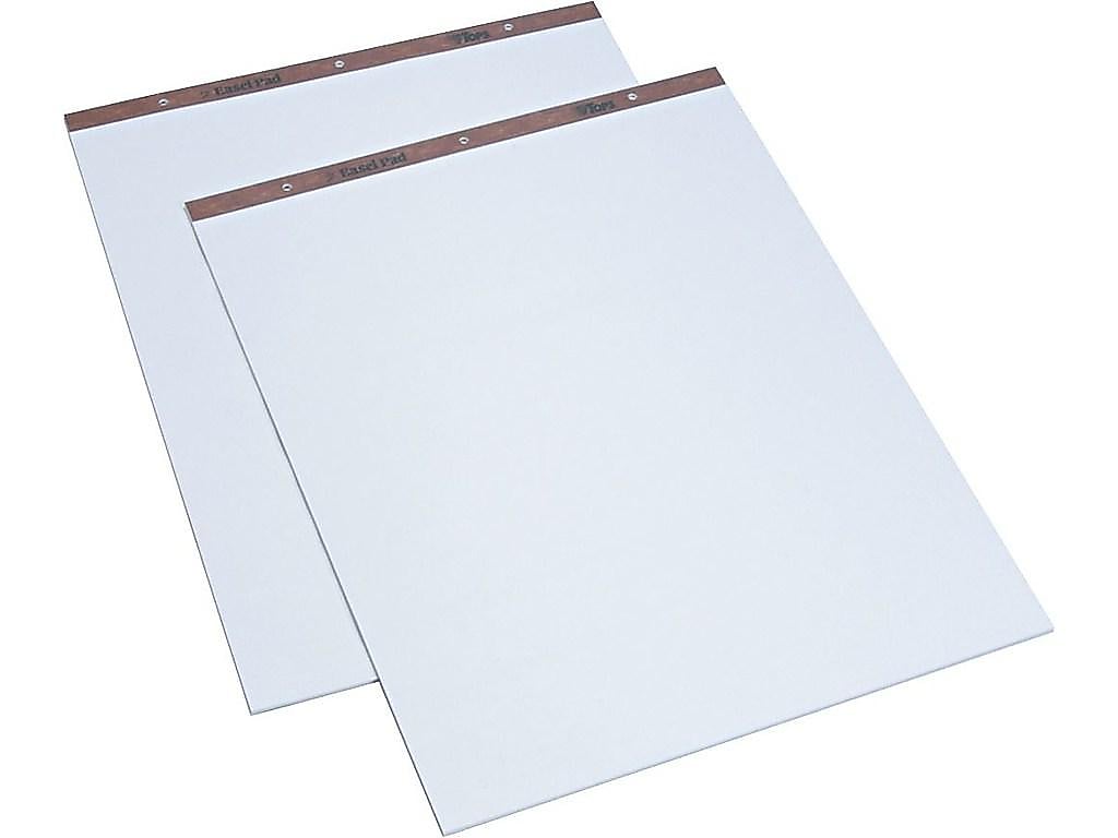 TOPS Easel Pad, 27" x 34", 50 Sheets/Pad, 2 Pads/Carton