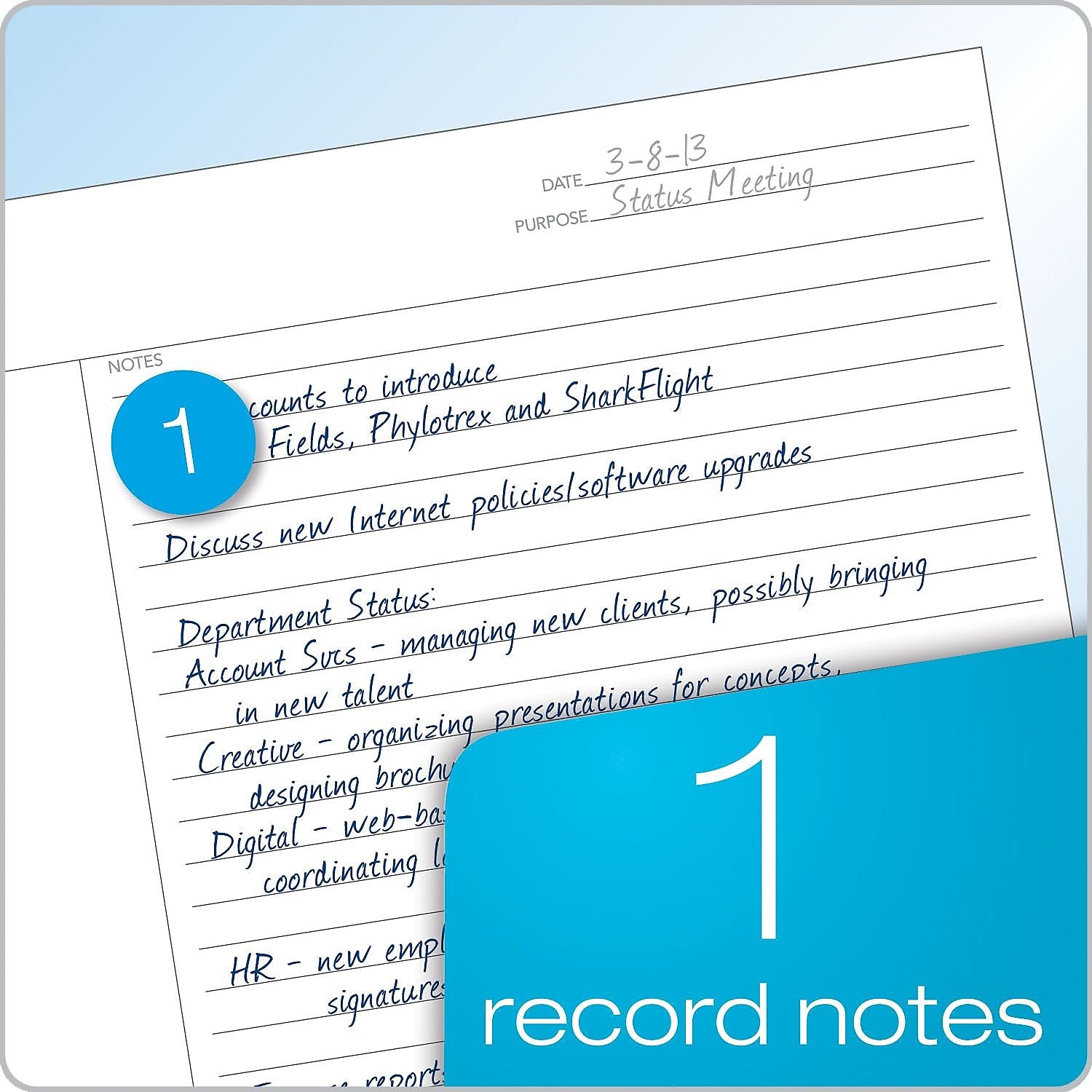 Tops® FocusNotes® Steno Pad, 6