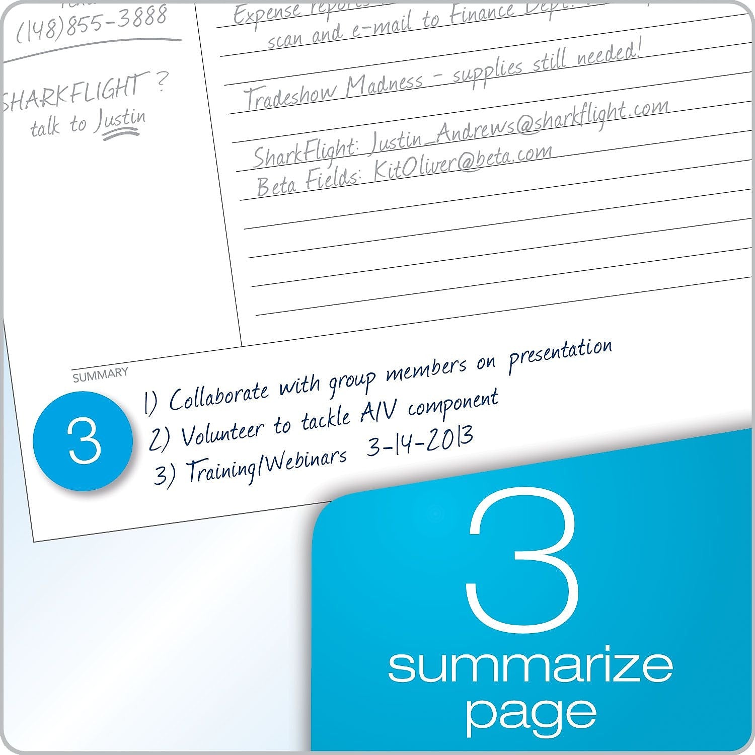 Tops® FocusNotes® Steno Pad, 6