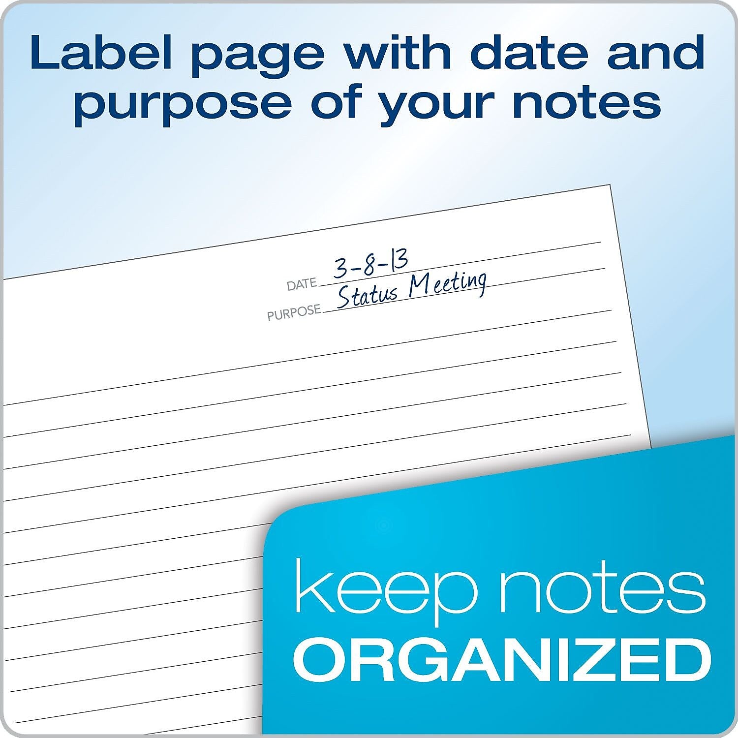 Tops® FocusNotes® Steno Pad, 6