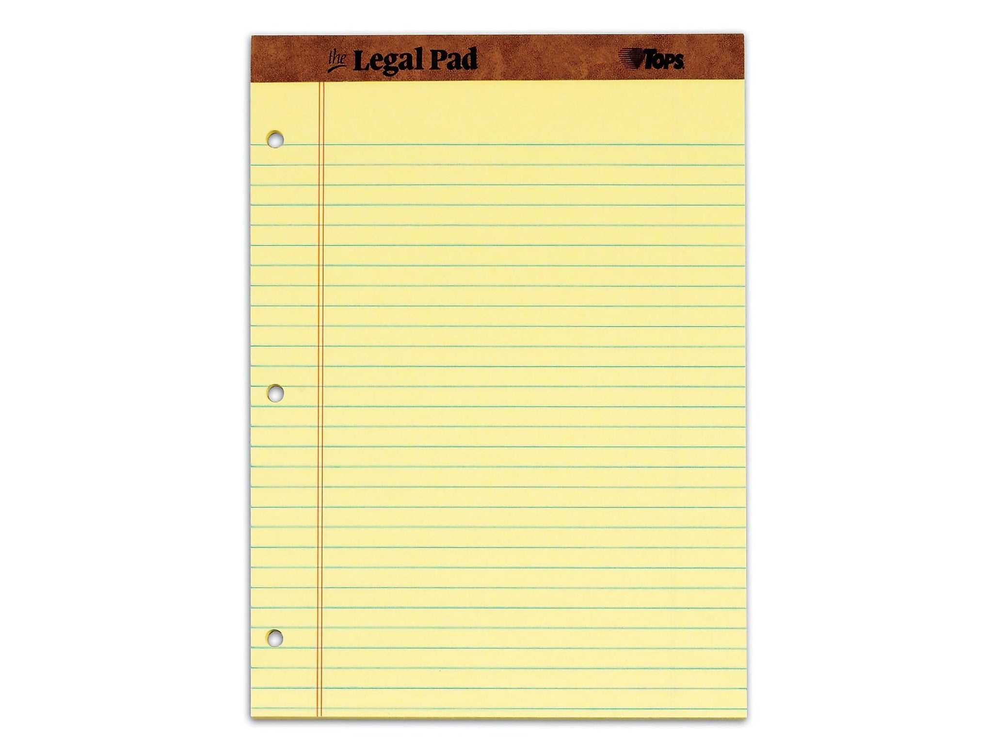 TOPS Legal Notepad, 8.5