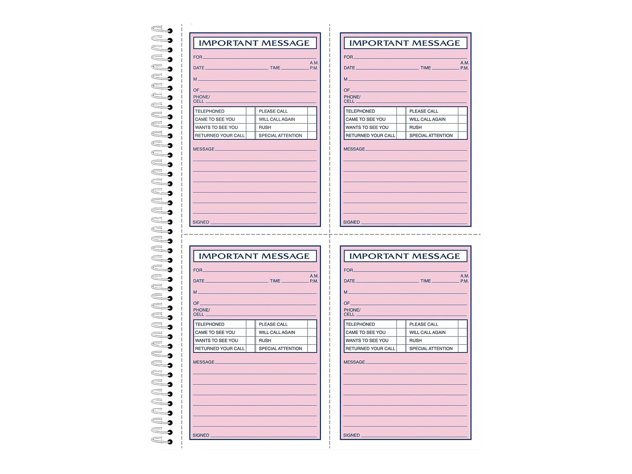 TOPS Message Pad, 8.25