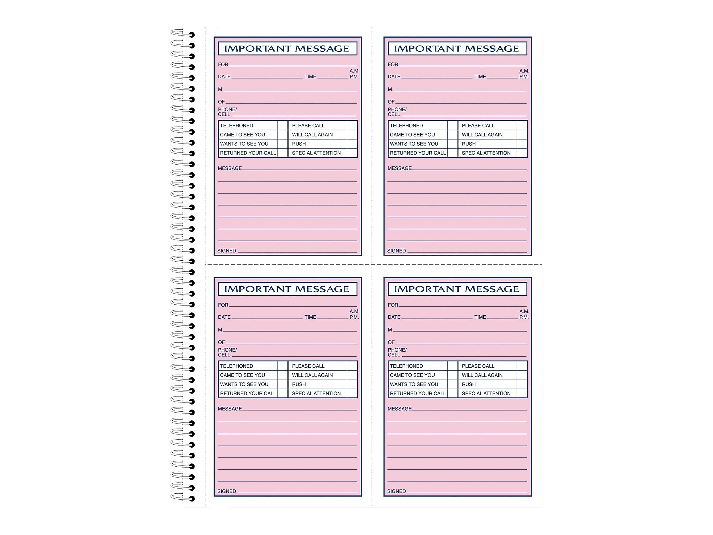 TOPS Message Pad, 8.25