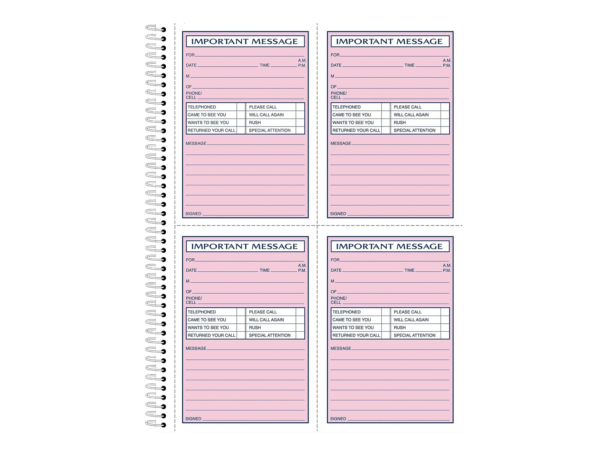 TOPS Message Pad, 8.25