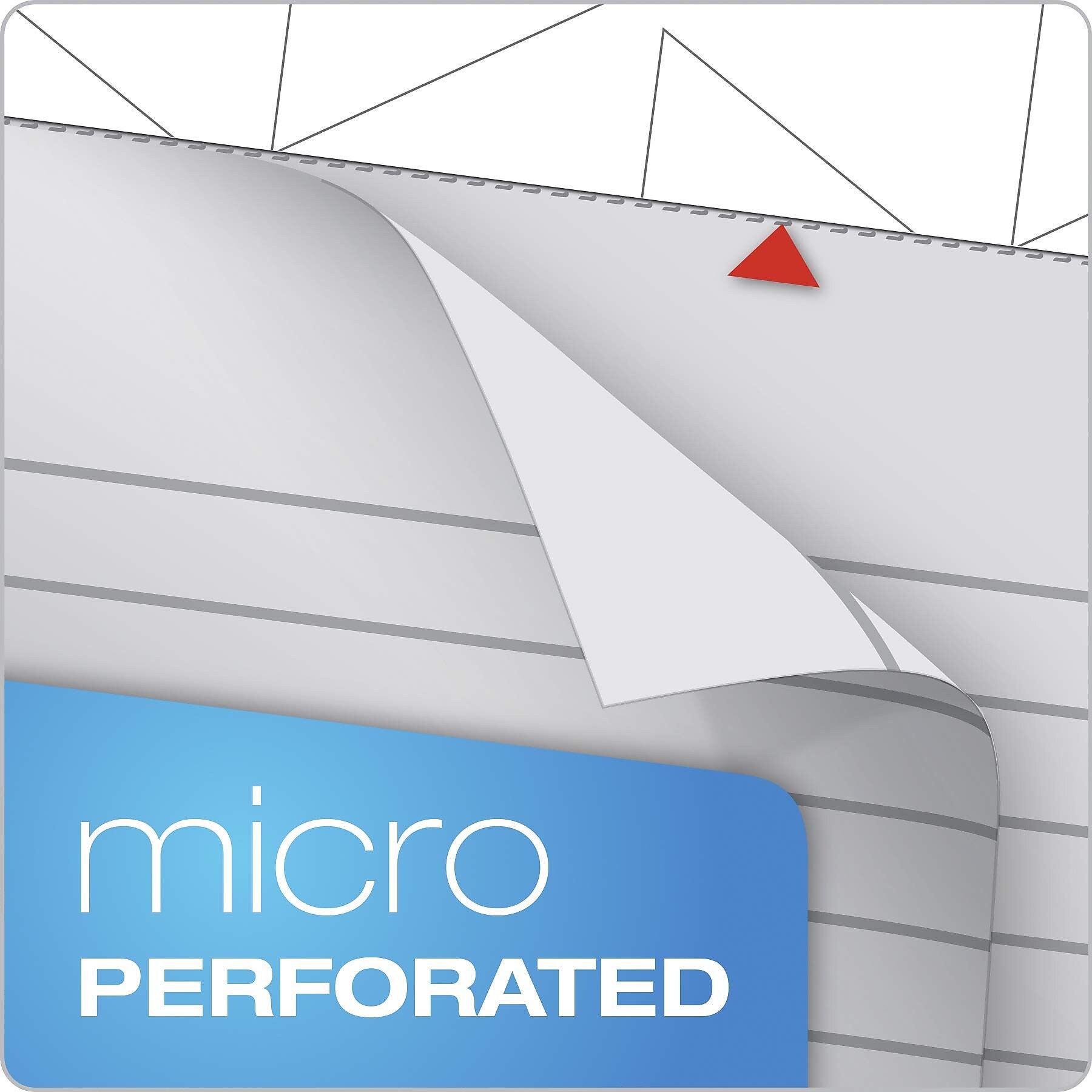 TOPS Prism Notepad, 8.5