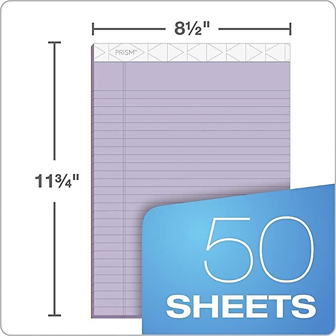 TOPS Prism+ Notepads, 8.5