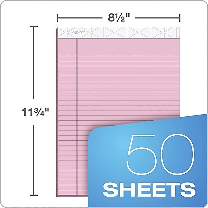 TOPS Prism+ Notepads, 8.5