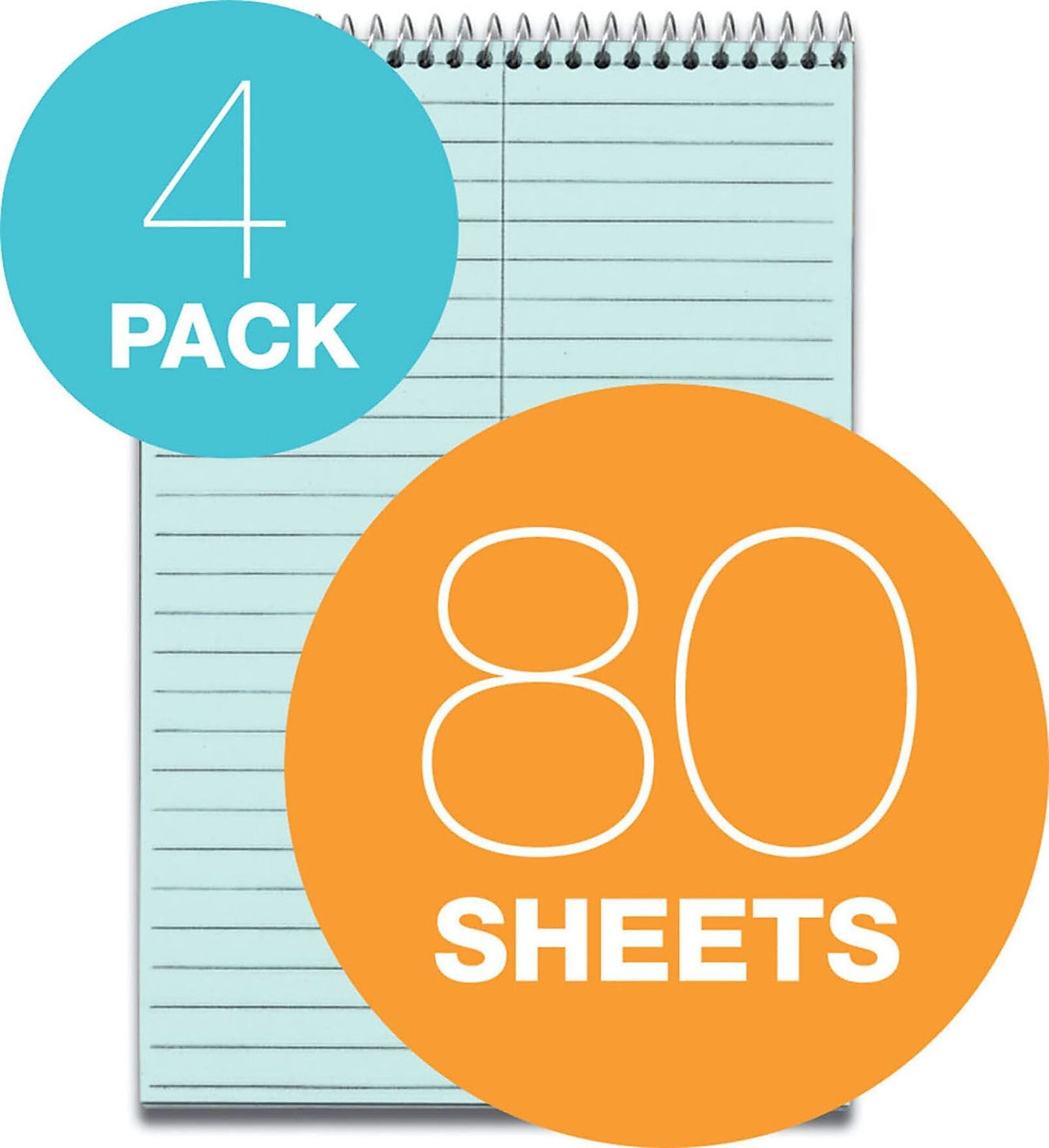 TOPS Prism Steno Pads, 6