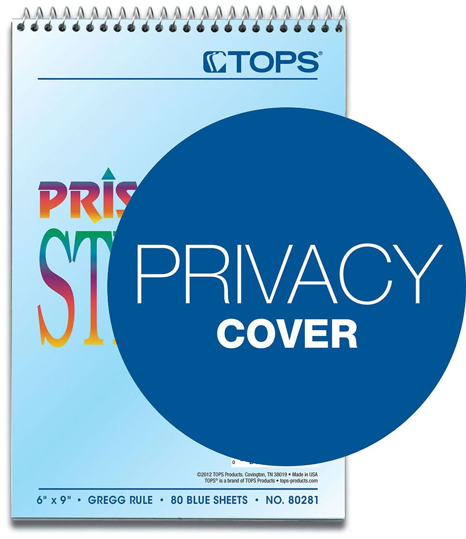 TOPS Prism Steno Pads, 6