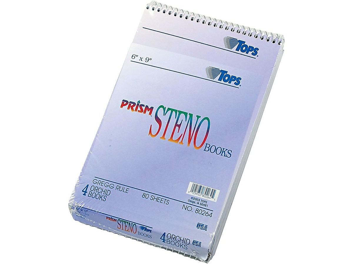 TOPS Prism Steno Pads, 6