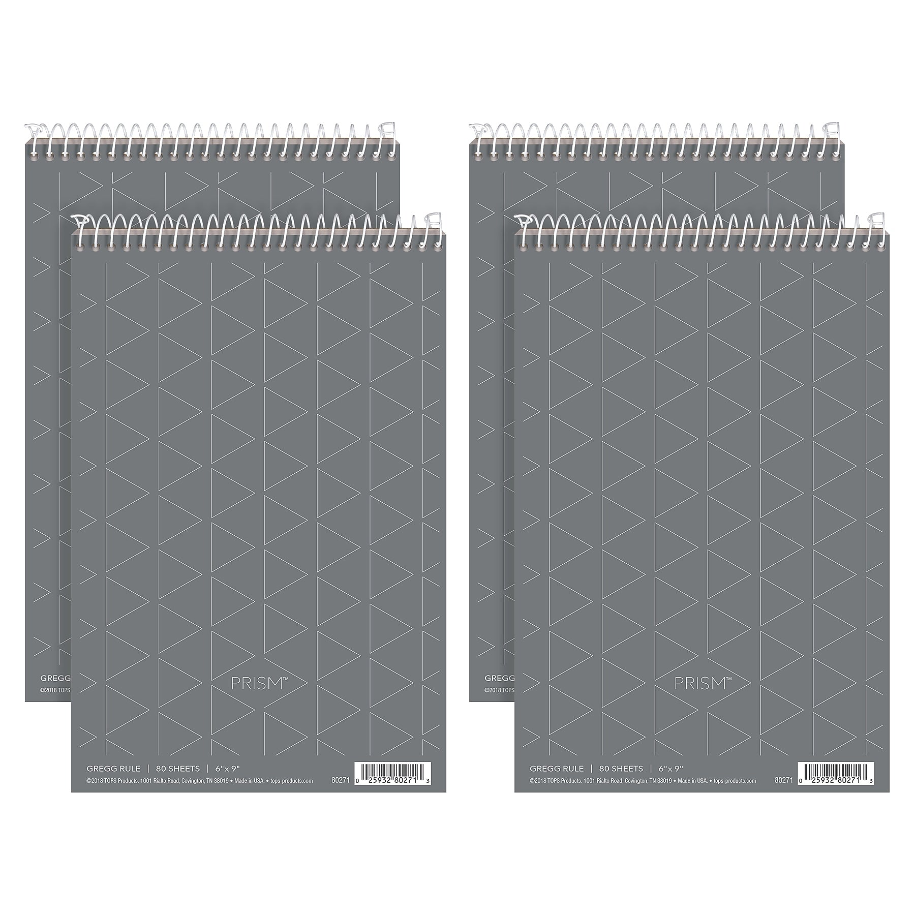 TOPS Prism Steno Pads, 6