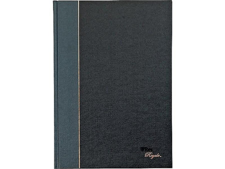 TOPS Royale Professional Notebooks, 8.25" x 11.75", College Ruled, 96 Sheets, Black