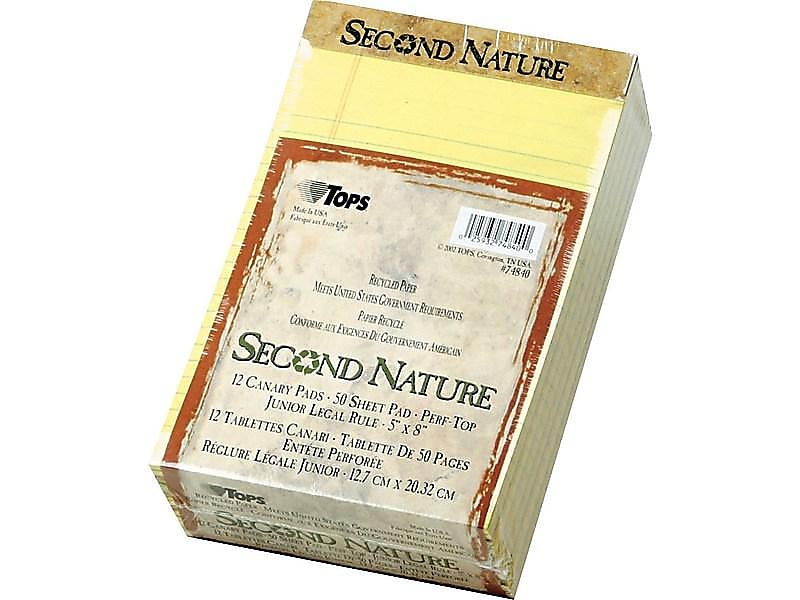 TOPS Second Nature Notepads, 5
