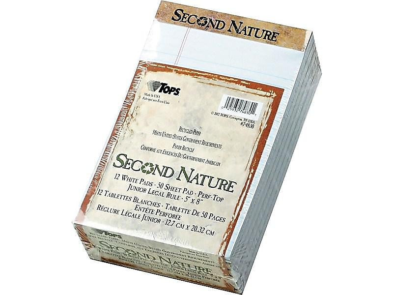 TOPS Second Nature Notepads, 5