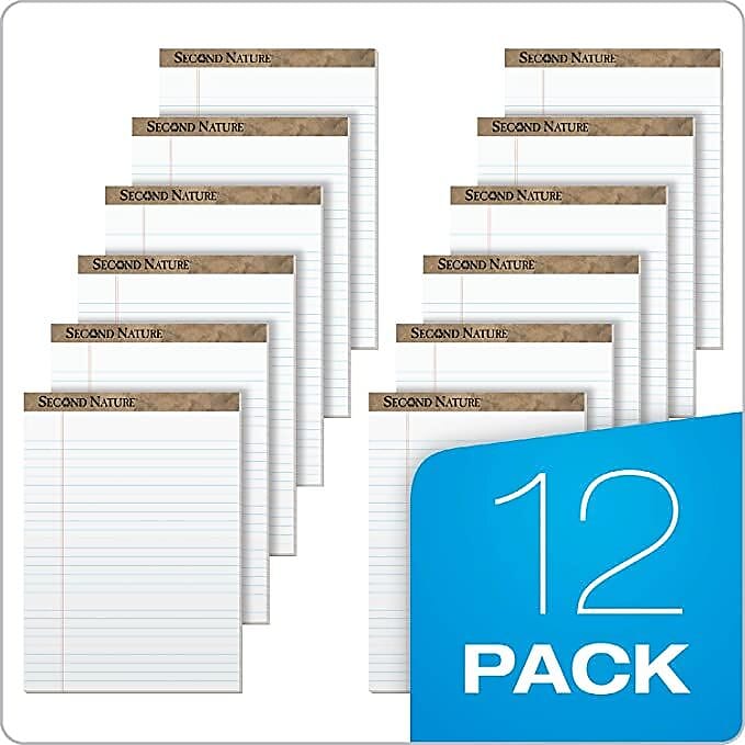 TOPS Second Nature Notepads, 8.5