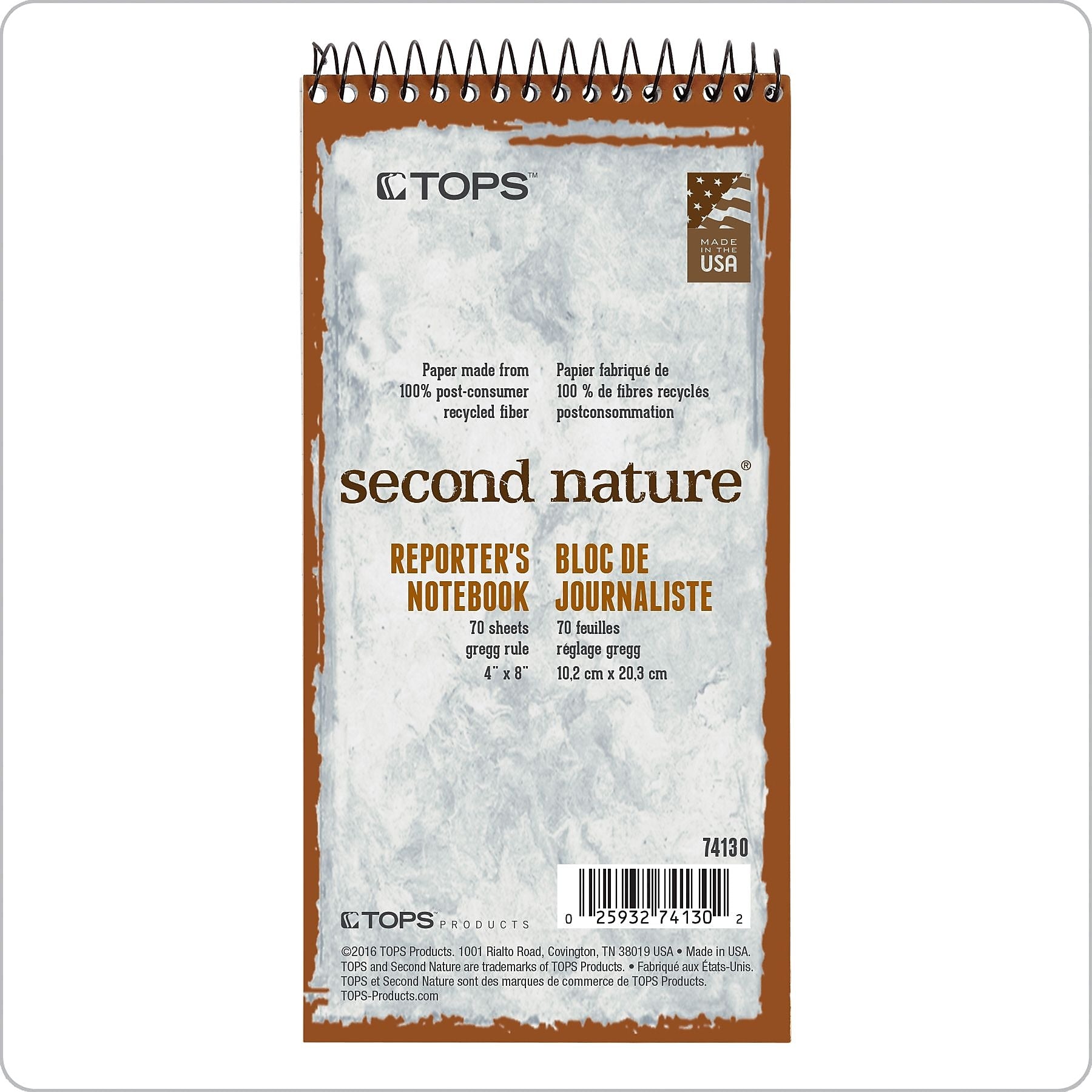 TOPS Second Nature Reporter's Notebook, 4
