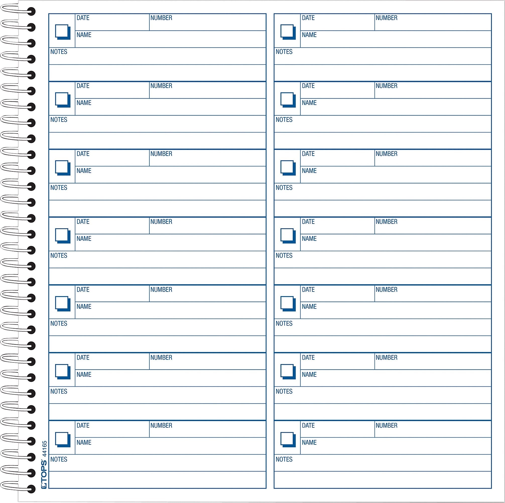 TOPS Voice Message Pad, 8-1/2