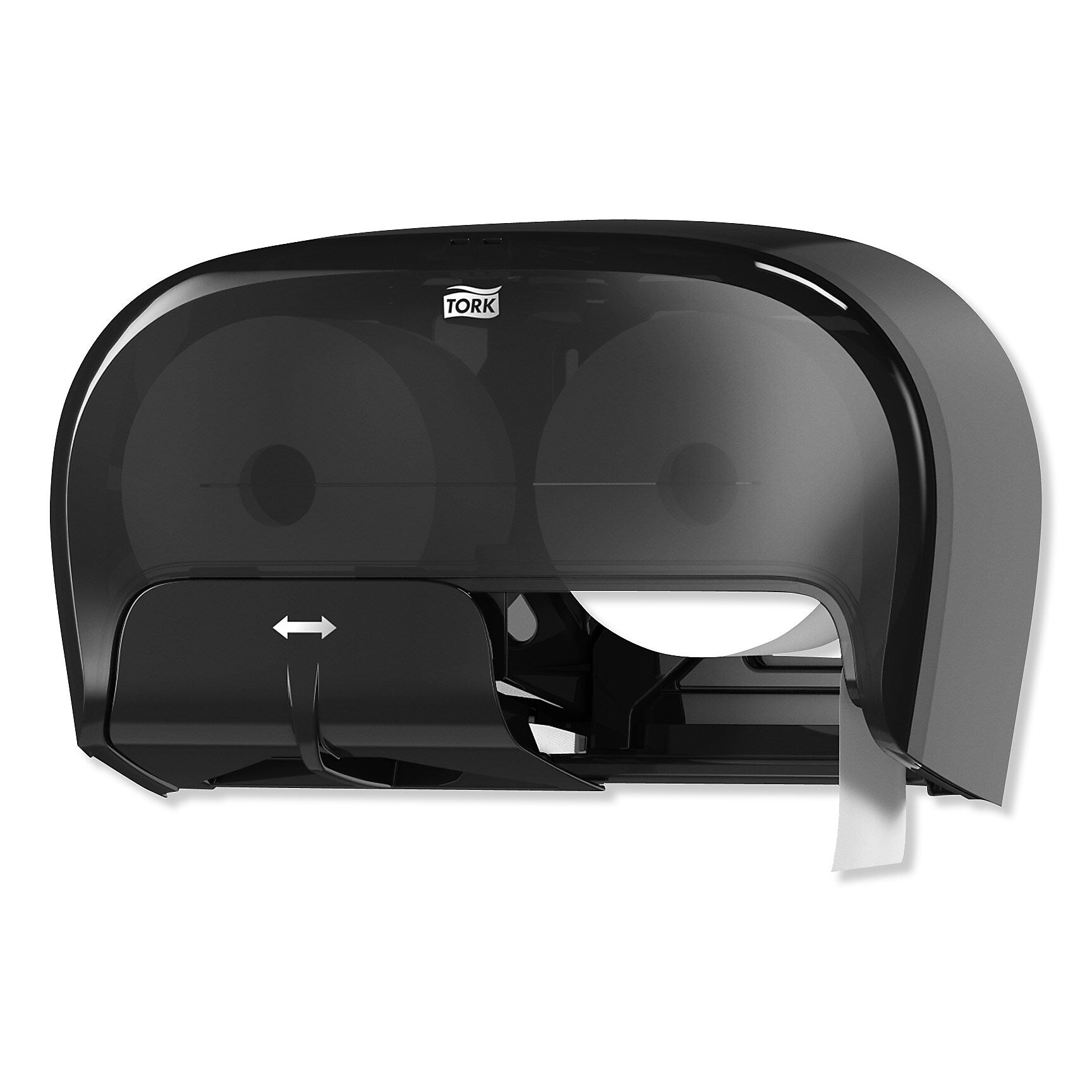 Tork High Capacity Bath Tissue Roll Dispenser for OptiCore, 16.62 x 5.25 x 9.93,Black
