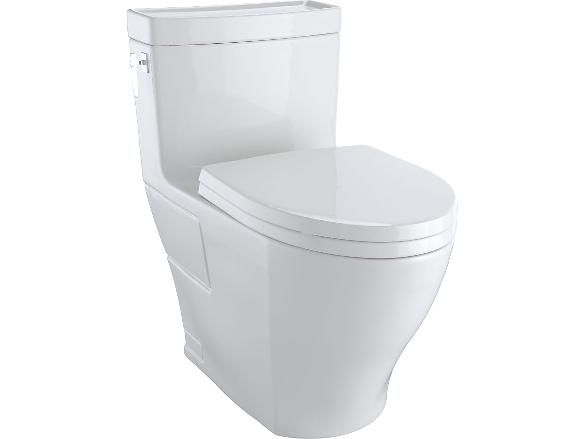 Toto Aimes 1.28 gal. Tornado Flush One-Piece Toilet, Colonial White