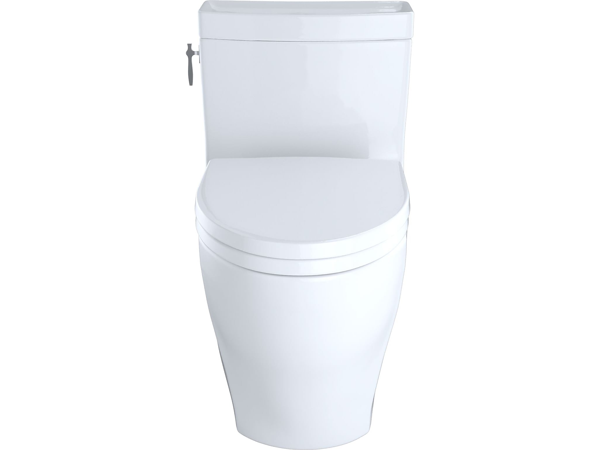 Toto Aimes 1.28 gal. Tornado Flush One-Piece Toilet, Colonial White