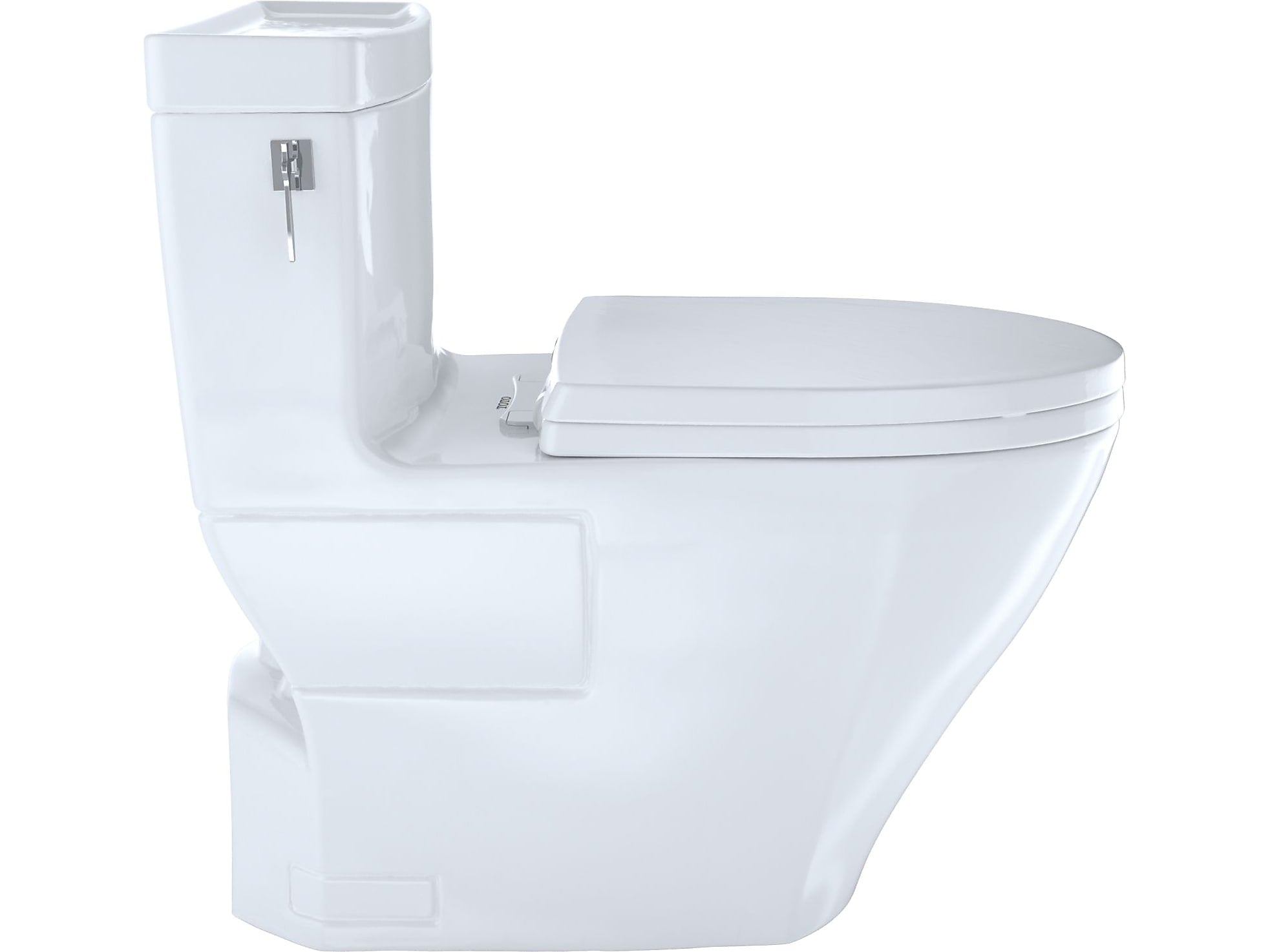 Toto Aimes 1.28 gal. Tornado Flush One-Piece Toilet, Colonial White