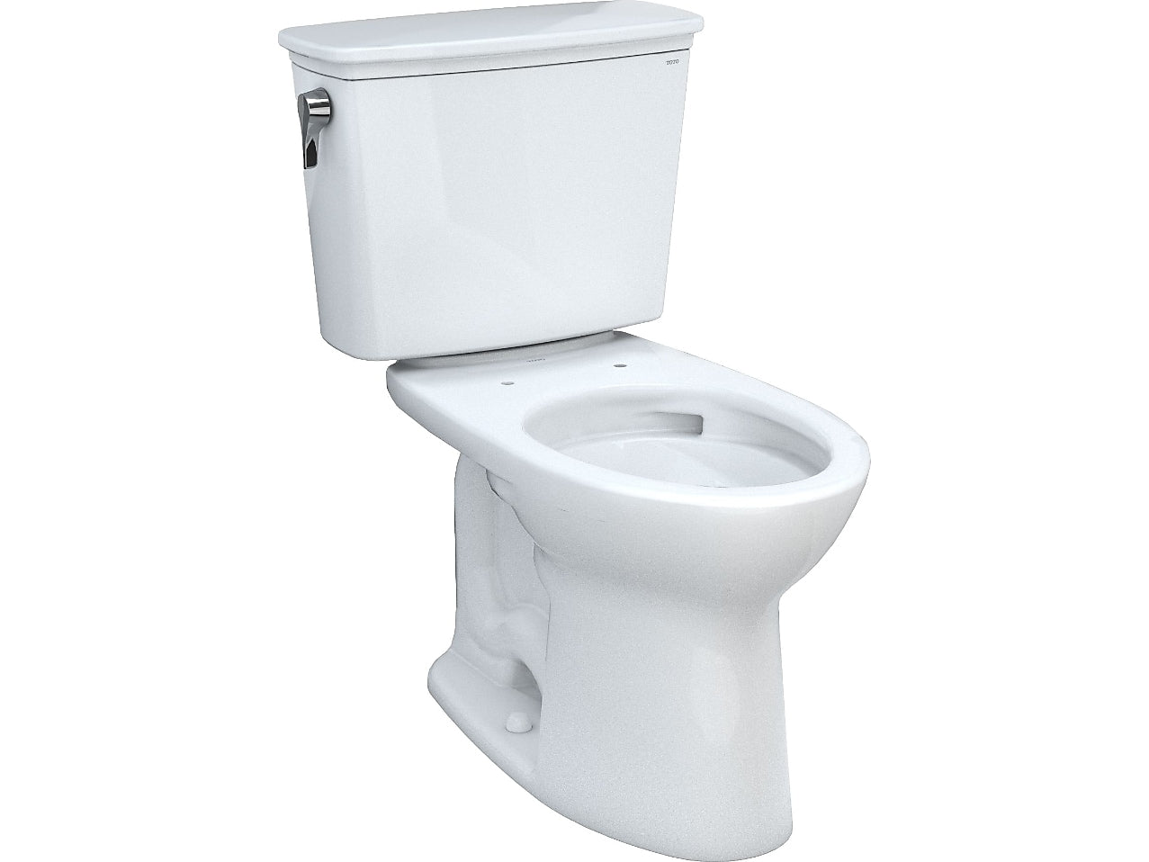Toto Drake 1.28 gal. Tornado Flush Two-Piece Toilet, Cotton