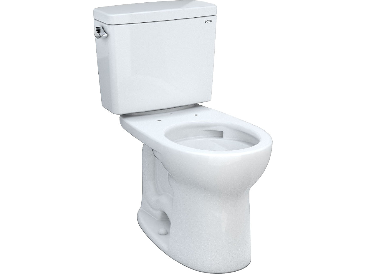 Toto Drake 1.6 gal. Tornado Flush Two-Piece Toilet, Cotton