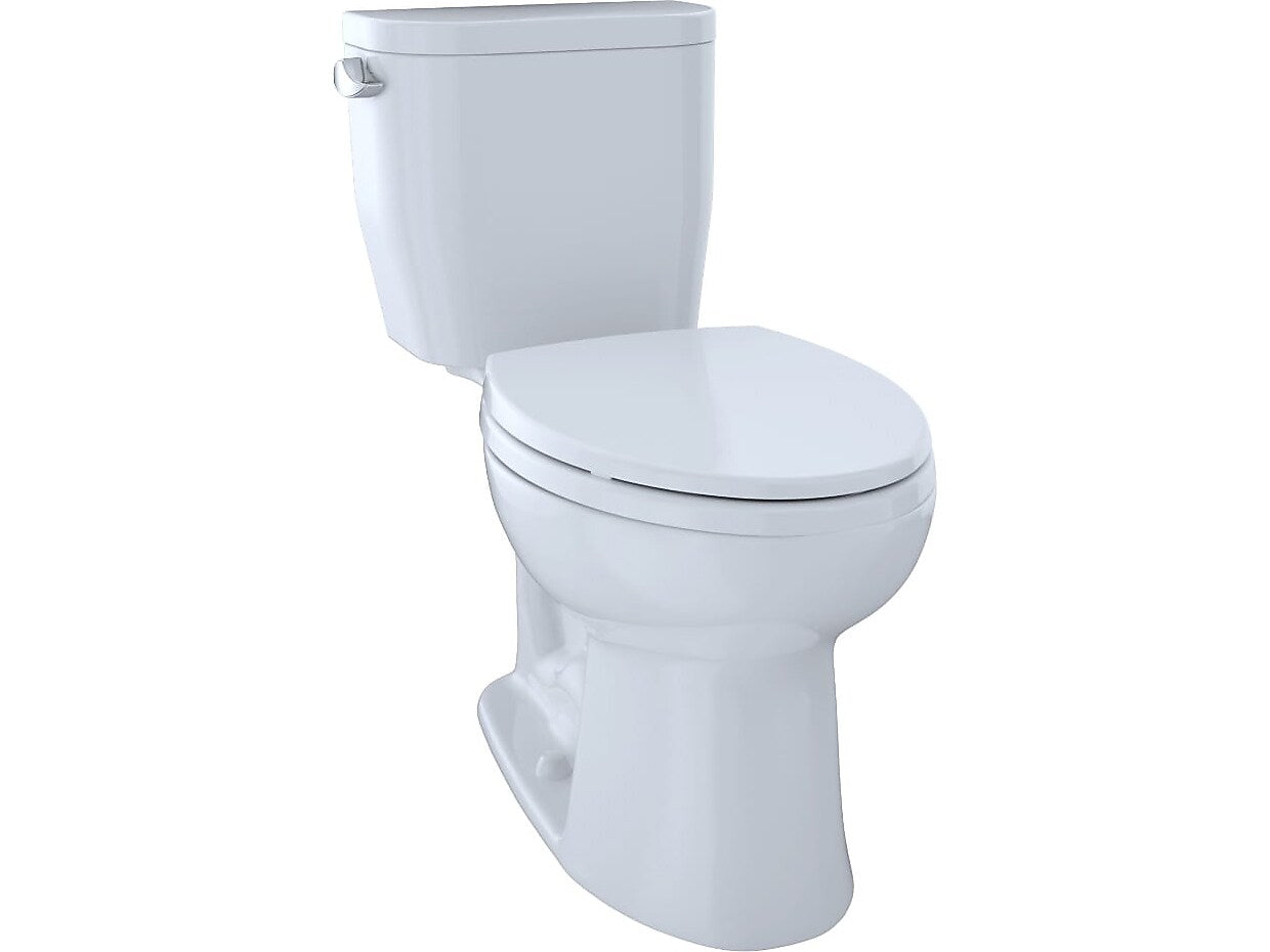 Toto Entrada 1.28 gal. E-Max Close-Coupled Toilet, Cotton