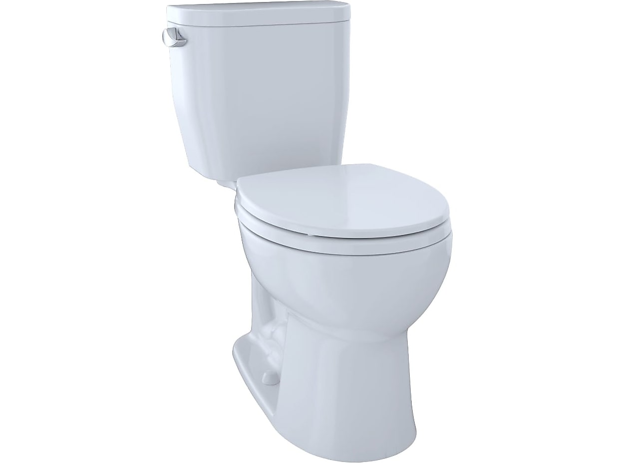 Toto Entrada 1.28 gal. E-Max Close-Coupled Toilet, Cotton