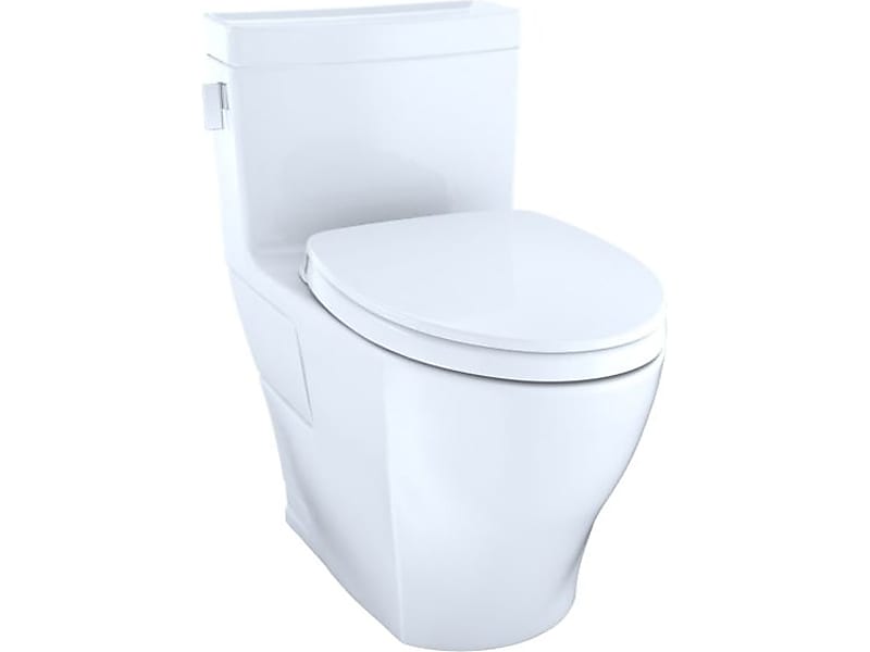 Toto Legato 1.28 gal. TORNADO FLUSH One-Piece Toilet, Cotton
