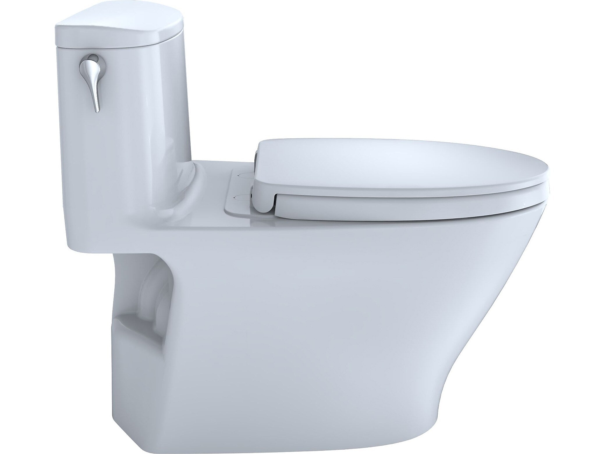 Toto Nexus 1 gal. TORNADO FLUSH One-Piece Toilet, Cotton