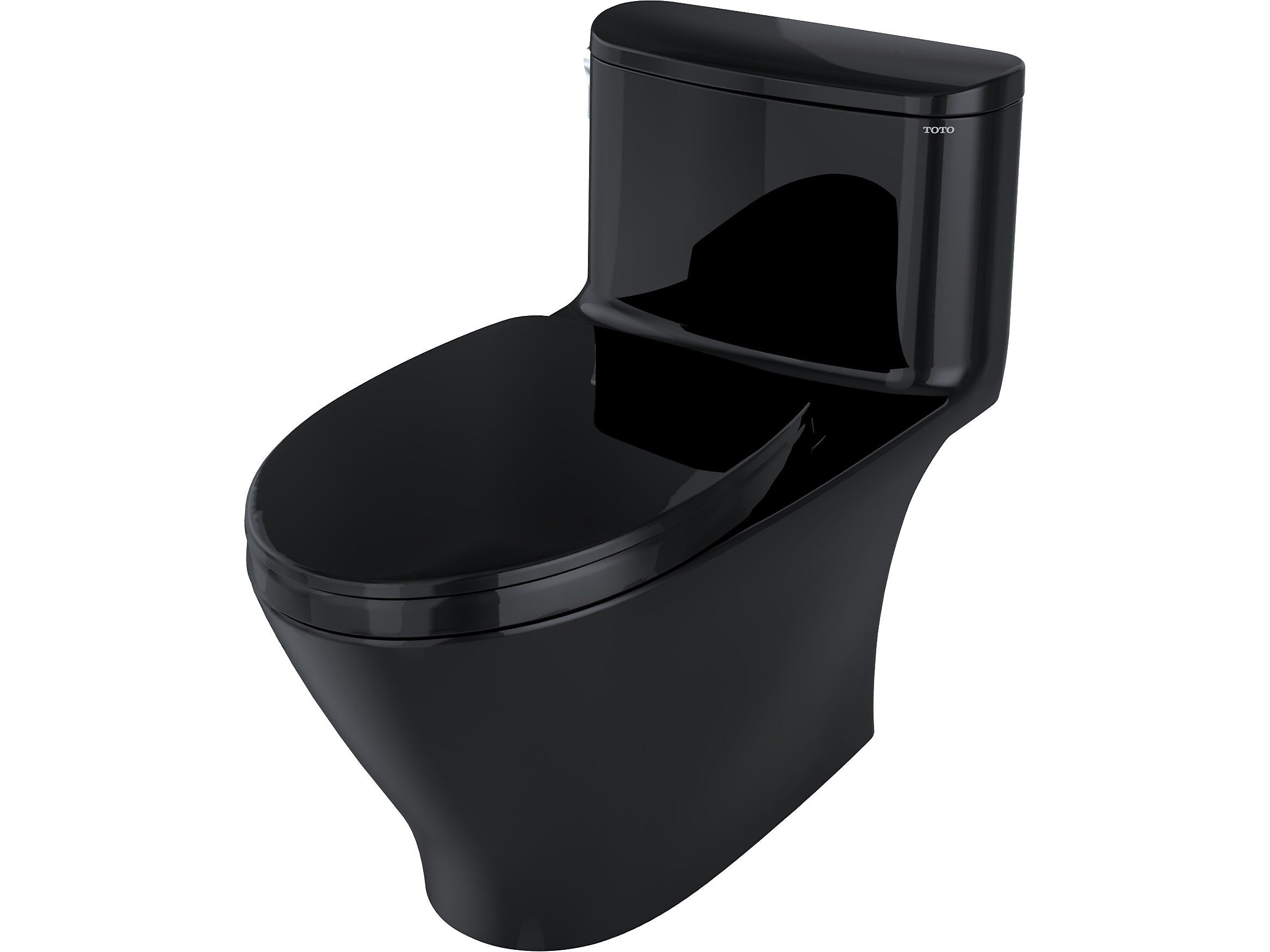 Toto Nexus 1.28 gal. TORNADO FLUSH One-Piece Toilet, Ebony