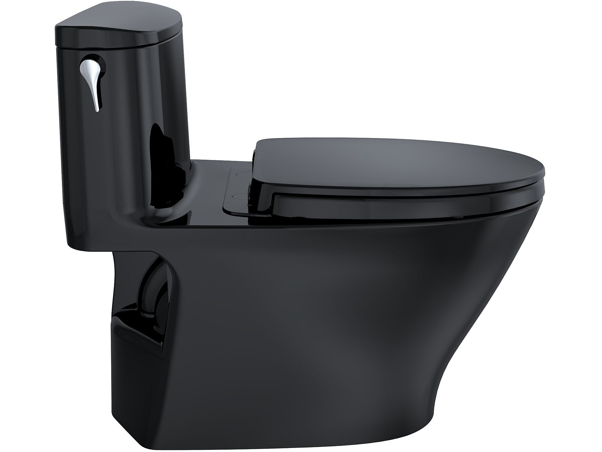 Toto Nexus 1.28 gal. TORNADO FLUSH One-Piece Toilet, Ebony