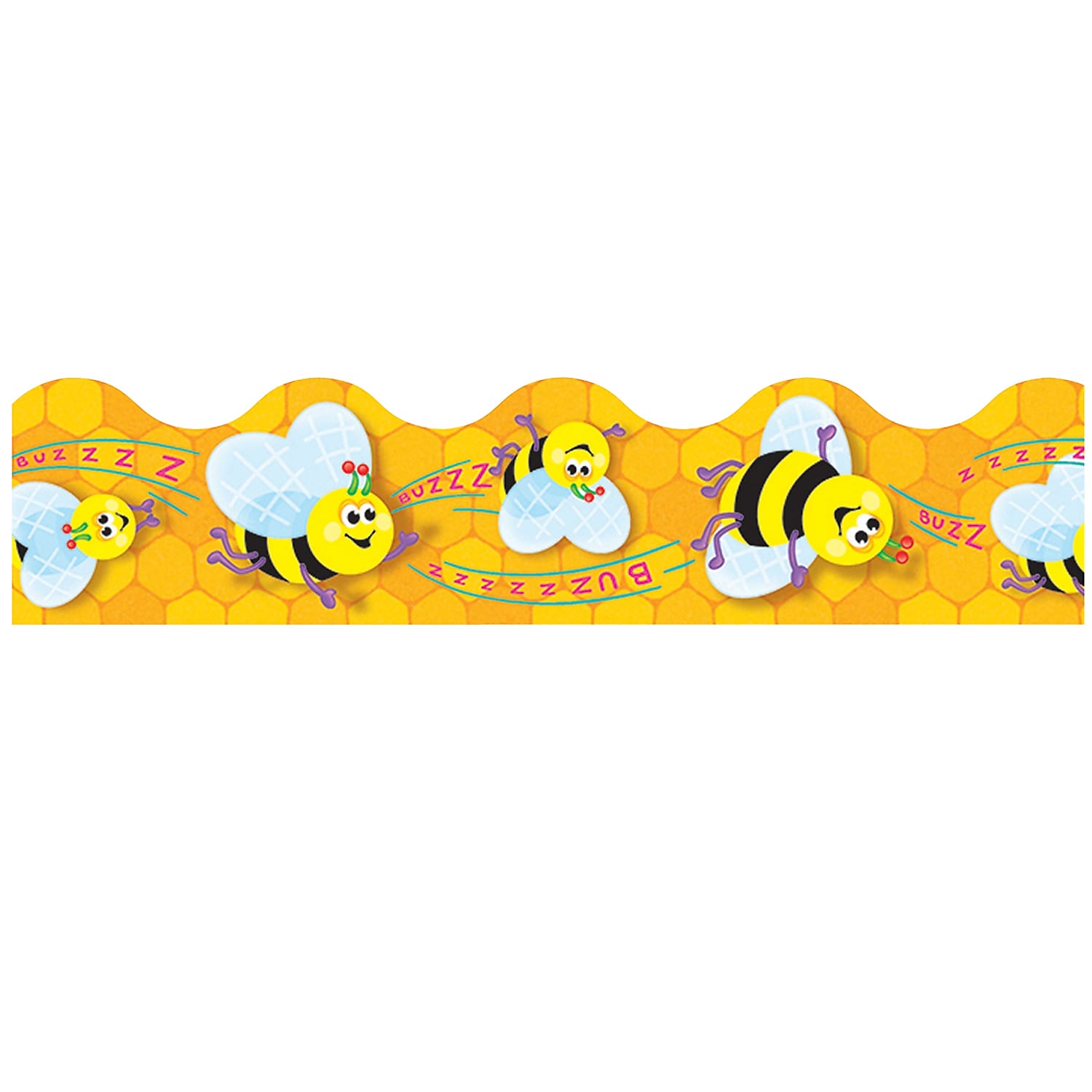 TREND Busy Bees Terrific Trimmers, 39 Feet Per Pack, 6 Packs