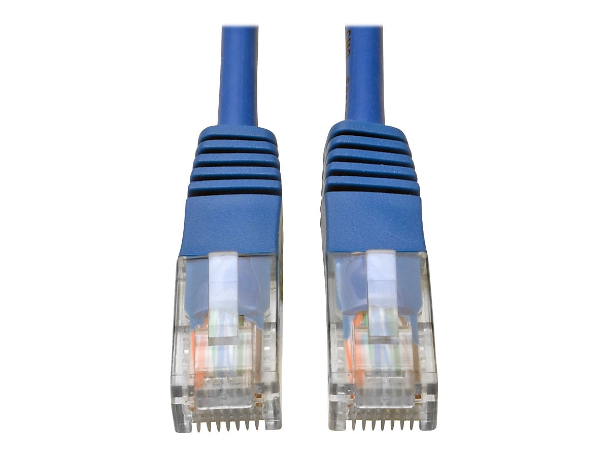 Tripp Lite N002-014-BL 14' CAT-5e Ethernet Network Cable, Blue
