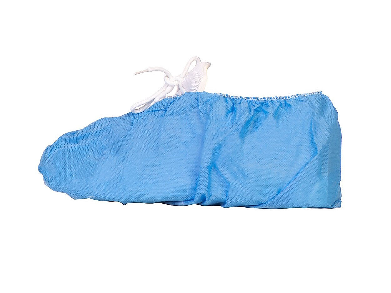 Tronex Water Resistant Shoe Cover, One Size, Blue, 100/Box, 3 Boxes/Pack