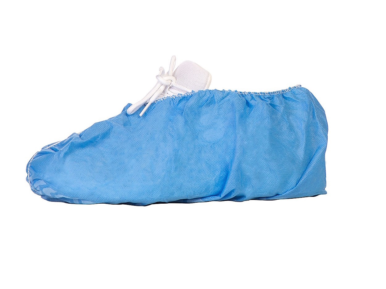 Tronex Water Resistant Shoe Cover, One Size, Blue, 100/Box, 3 Boxes/Pack